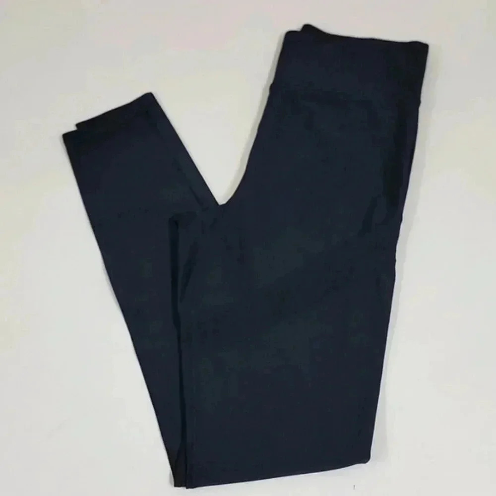 Carbon38 Black High Rise Full Length Compression Leggings